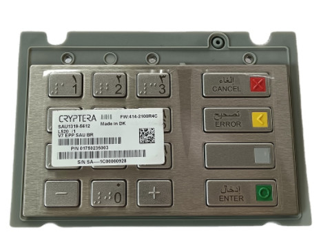 自動支払機の部品のWincor EPP V7 EPP SAUのBR V7のキーボード01750235003 1750235003