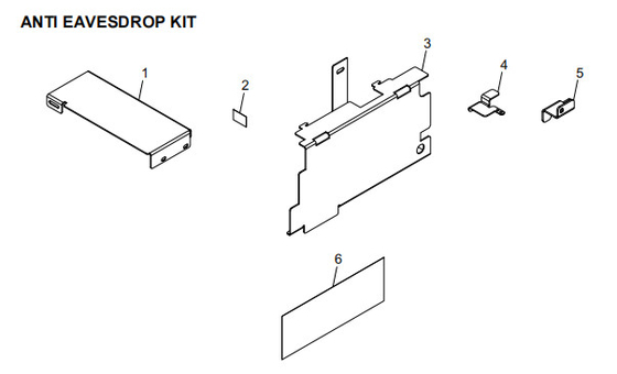ATMのスペアパーツ NCRANTI EAVESDROP KIT