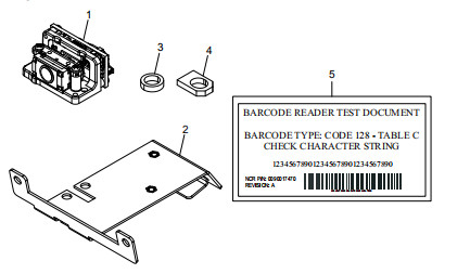 ATMのスペアパーツ 009-0023539 USB 2Dバーコードリーダーモジュール (UBAR)
