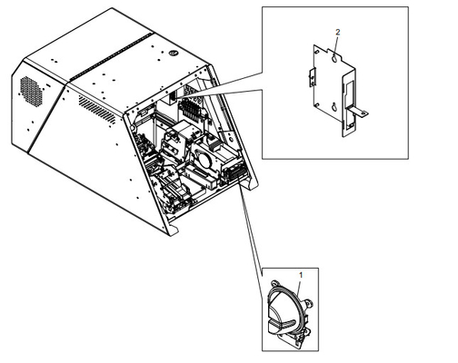 ATM機械部品 スキミング保護 SOLUTION 445-0748402 445-0719595